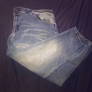 Cato skinny jean capris